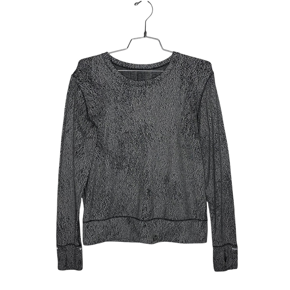 Lululemon Rush Hour Long Sleeve
Running Luon Spray Jacquard White Black